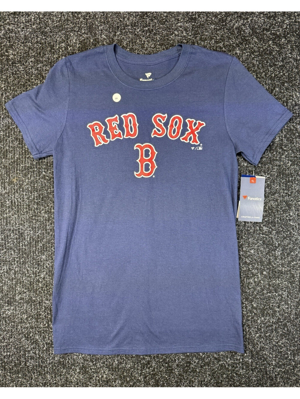 Fanatics Boston Red Sox MLB Blue T-Shirt Size S Officially Licensed